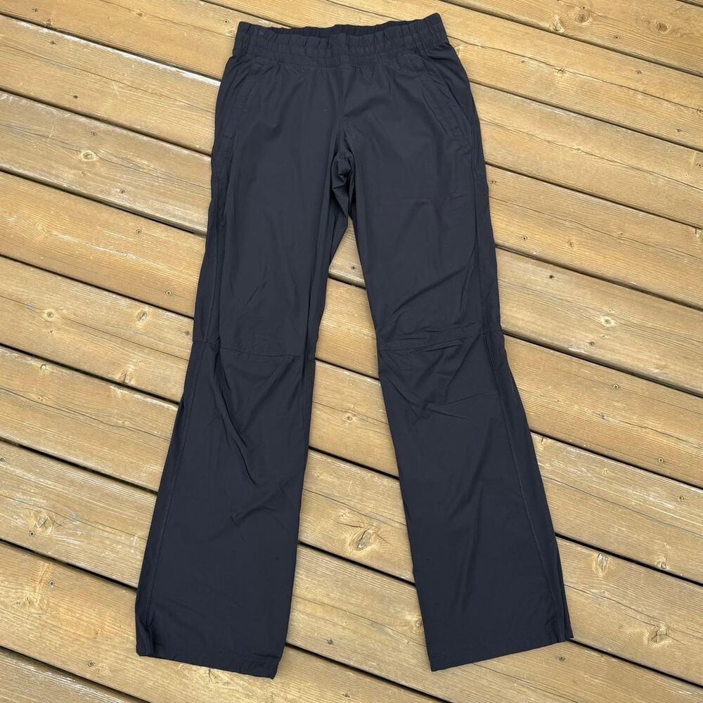 Lululemon Run size 6 RARE DISCONTINUED Dog Runner Lined Pants - Black - Picture 2 of 14